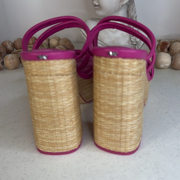 Michael Kors Women's Corrine Platform Heeled Sandal Sz 9 - Picture 7 of 10